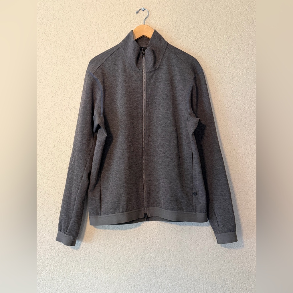 Lululemon Men’s Flecte Track Jacket *Lululemon Lab Full Zip Jacket , Sz Lg